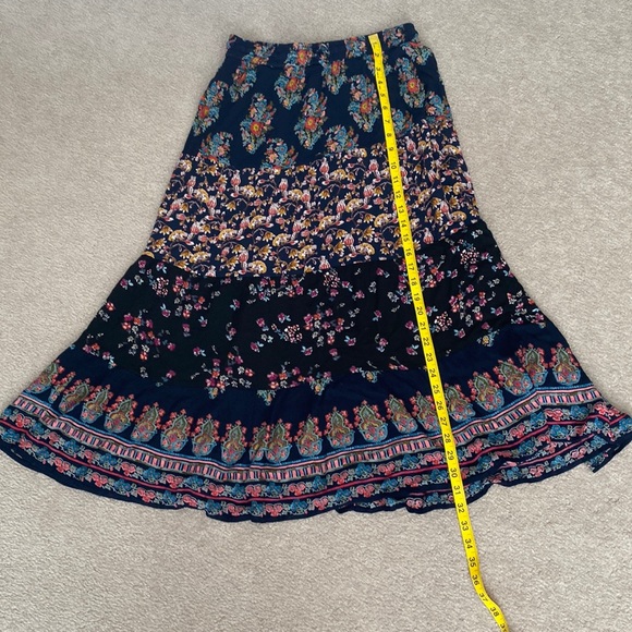 jackpot Dresses & Skirts - Floral Print Elastic Waist Flare Skirt